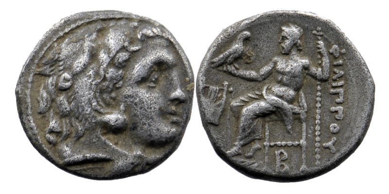 Kingdom of Macedon, Philip III Arrhidaios AR Drachm. 
In the types of Alexander ...