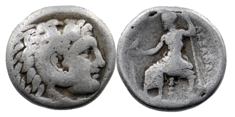 Kings of Macedon. Alexander III "the Great" 336-323 BC.
Drachm AR
4,09 gr. 16 mm
