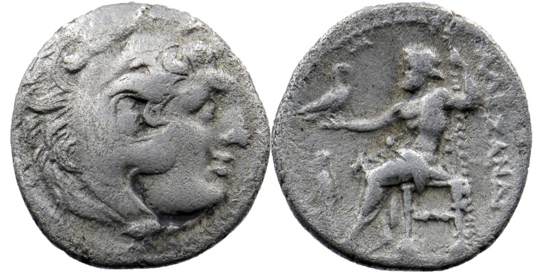 KINGS of MACEDON. Alexander III 'the Great'. 336-323 BC. AR Drachm
Lampsakos min...