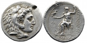 Kings of Macedon, Philip III Arrhidaios (323-317 BC). AR Tetradrachm 
In the name of Alexander III, Uncertain mint in Cilicia, struck under Philotas o...