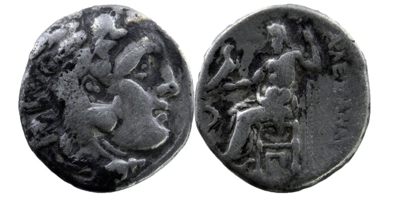 Macedonian Kingdom. Alexander III the Great. 336-323 B.C. AR drachm
310-301 BC. ...