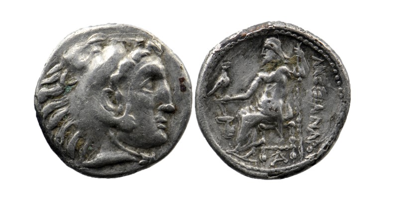 Kingdom of Macedon, Alexander III 'the Great' AR Drachm. Sardes, circa 323-319 B...