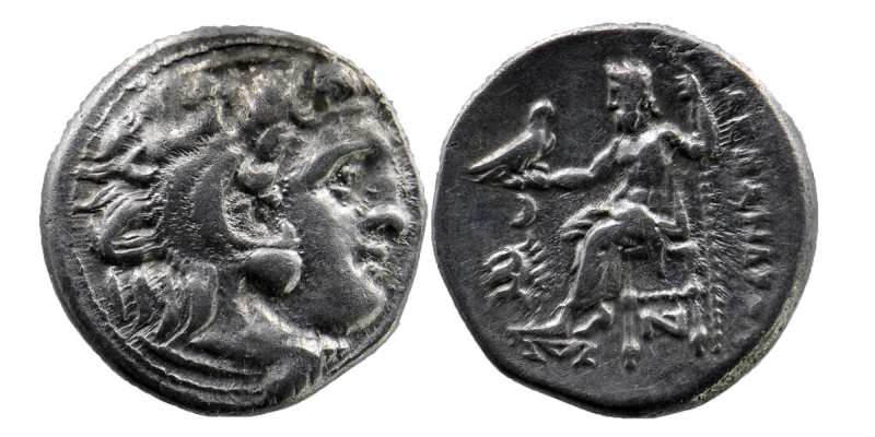 Kings of Thrace. Kolophon. Macedonian. Lysimachos 305-281 BC. 

In the name and ...