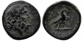 PHRYGIA. Amorion. Ae (2nd-1st centuries BC)
Obv: Laureate head of Zeus right.
Rev: Eagle standing right on thunderbolt, with kerykeion over shoulder. ...