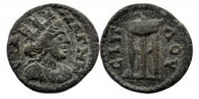 LYDIA. Magnesia ad Sipylum. Pseudo-autonomous. AE (2nd-3rd centuries AD).
Obv:MAΓΝΗCIA.
Rev: CIPΛΟΥ. Draped bust of Tyche right, wearing mural crown. ...