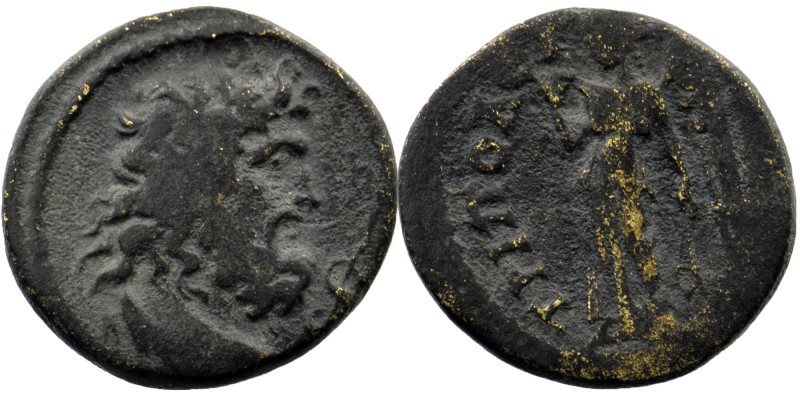 Lydia, Tripolis. Pseudo-autonomous issue. 2nd-3rd century A.D. AE
Draped bust of...