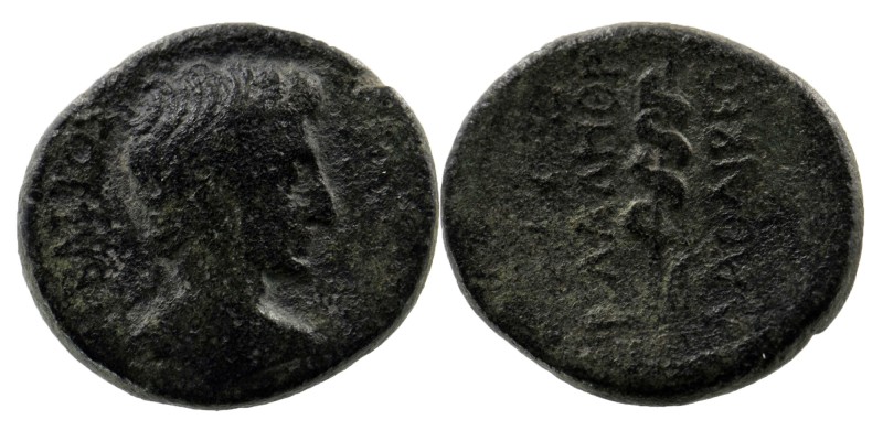 PHRYGIA. Laodicea ad Lycum. Augustus (27 BC-14 AD). Ae. Zeuxis Philalethes, magi...