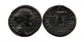 PHRYGIA. Laodicea ad Lycum. Crispina, Augusta, 178-182 AE
ΚΡΙСΠЄΙΝΑ СЄΒΑСΤΗ Draped bust of Crispina to right. Rev. 
ΛΑΟΔΙ ΚЄΩΝ Demeter , veiled, stand...