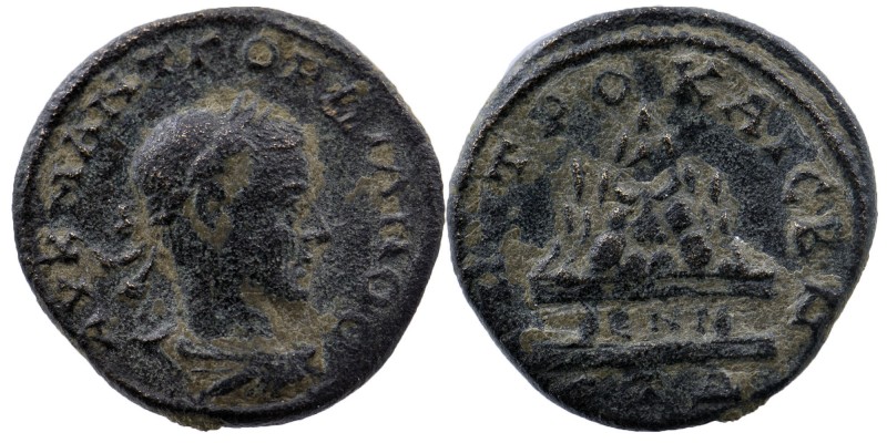 CAPPADOCIA. Caesarea. Gordian III (238-244). Ae.
Rev: Laureate and draped bust r...