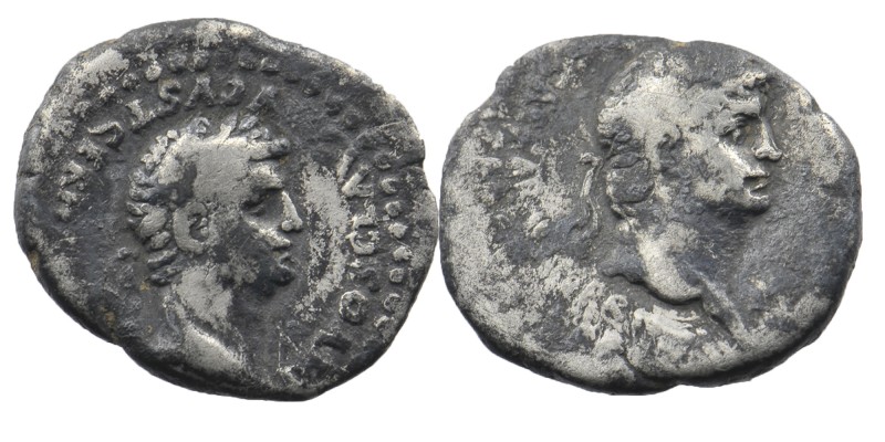 CAPPADOCIA, Caesarea. Claudius and Nero, 41-54-68 AD. AR Drachm 
Laureate head o...