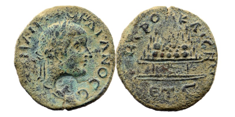 Cappadocia, Caesarea. Gordianus III (238-244 AD). AE
Laureate, draped and cuiras...