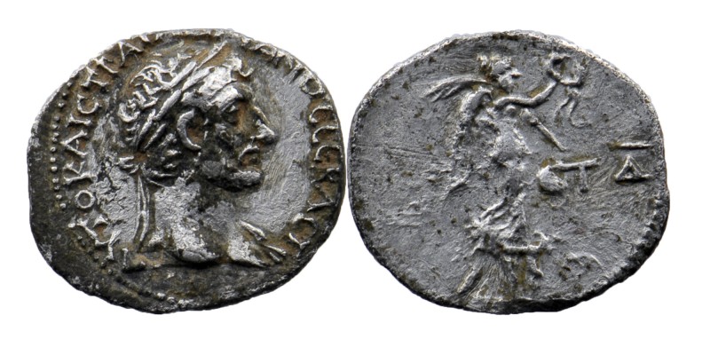 Hadrian (117-138), Hemidrachm, Cappadocia: Caesarea, AD 121-122, AR
laureate, dr...