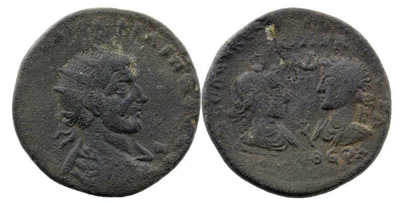 CILICIA. Seleucia ad Calycadnum. Philip I the Arab (244-249). Ae.
Obv: AVT K M I...