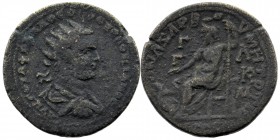 CILICIA. Anazarbus. Trebonianus Gallus. 251-253 AD. AE
Obv: ΑΥ Κ Γ ΟΥ ΑΦ ΓΑΛΛΟϹ ΟΥƐΟΥΟΛΟΥϹΙΑΝΟϹ (sic) Ϲ; radiate, draped and cuirassed bust of Volusia...