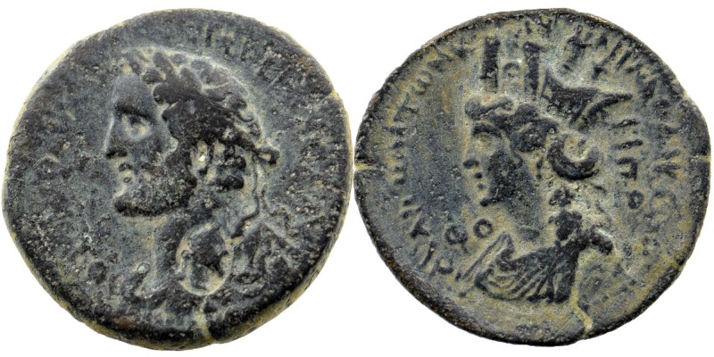 SELEUCIS PIERIA. Laodicea ad Mare. Antoninus Pius (138-161). Ae. Dated CY 188 (1...