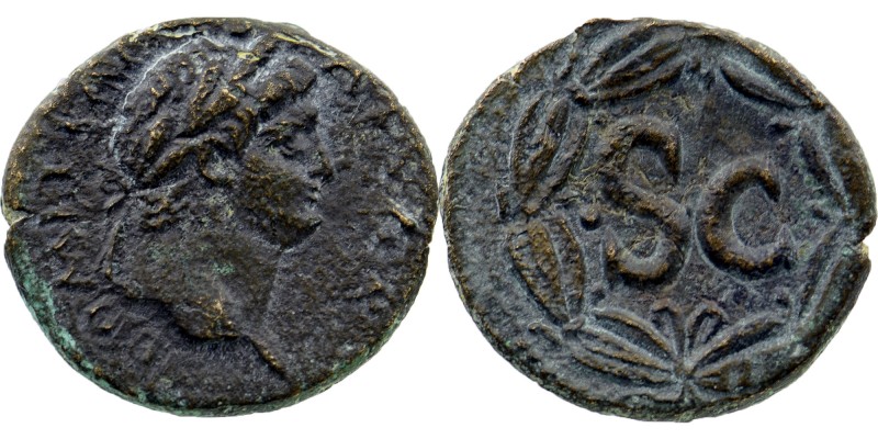 Syria, Seleucis and Pieria. Antiochia Domitian. AE
A.D. 69-81
Laureate head ri...