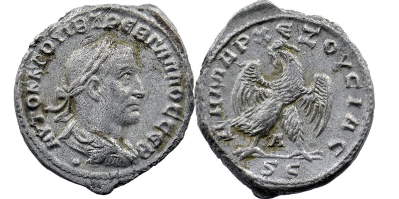 Seleucis and Pieria. Antioch. Trebonianus Gallus AD 251-253. Tetradrachm 
Obv: L...