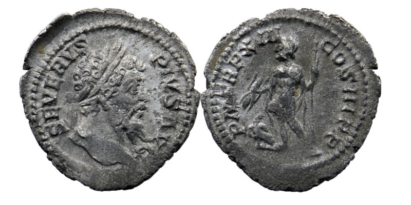 Septimius Severus AR Denarius. Rome, AD 205. 
SEVERVS PIVS AVG, laureate head ri...