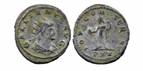 Gallienus. A.D. 253-268. AE antoninianus
Radiate and cuirassed bust right 
Rev: Jupiter standing left, holding globe and scepter
Göbl 1668k; RIC608
2,...