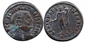 DIOCLETIAN (284-305). Silvered Follis. Heraclea. AE
9,47 gr. 28 mm