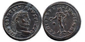 DIOCLETIAN (284-305). Ticinum. Silvered Follis AE
10,84 gr. 29 mm