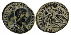 Constantius Gallus, Caesar, 351-354. AE Cyzicus
Bare-headed, draped and cuirassed bust of Constantius Gallus to right
Rev: Soldier spearing fallen hor...