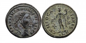 Maximinus II, as Caesar, AE silvered Nummus. Alexandria, AD 308-310. 
6,33 gr 25 mm