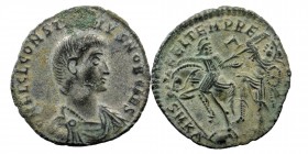 CONSTANTIUS GALLUS (Caesar, 351-354). Ae Heraclea.
Bare-headed, draped and cuirassed bust right 
Rev: Soldier spearing fallen horseman, Γ to left 
 RI...