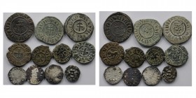 Lot of 11 Crusader coin