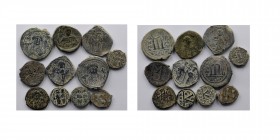 Lot of 11 Byzantine Coin