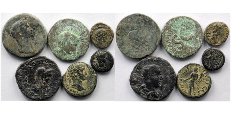 Lot of 6 Ancient Coin