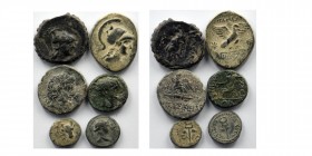 Lot of 6 Ancient Coin