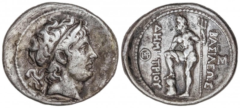 GREEK COINS
Tetradracma. 294-288 a.C. DEMETRIOS POLIORKETES. REINO DE MACEDONIA...