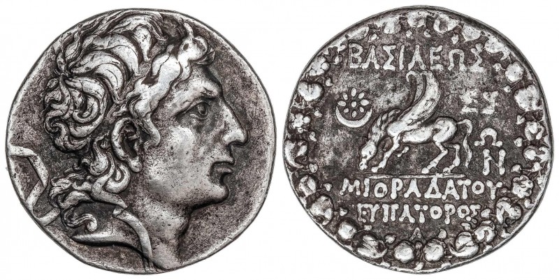 GREEK COINS
Tetradracma. MITHRIDATES VI (copia moderna de ´Caprara´ 1820). REIN...