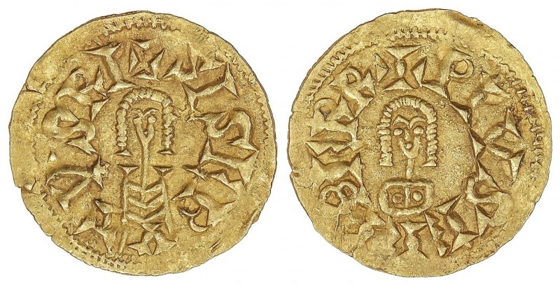 VISIGOTHIC COINS
Triente. SISEBUTO (612-621 d.C.). ELIBERRI (Baética). Anv.: ¶S...