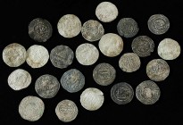 AL-ANDALUS COINS: CALIFHATE
Serie 24 monedas Dirham. 330 (7), 331 (7), 332, 333, 334 (2), 335 (2), 337 y 341H (3). ABDERRAHMÁN III. AL-ANDALUS y MEDI...