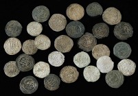 AL-ANDALUS COINS: CALIFHATE
Serie 29 monedas Dirham. AL-HAQEM II. MEDINA AZAHARA. AR. 350H (3) tipo V-447; Miles-242a, b, d; 351H (5) tipo V-449; Mil...