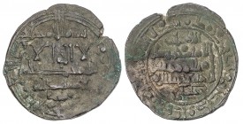 AL-ANDALUS COINS: TAIFAS-THE HAMMUDID
Dirham. 440H. MUHAMMAD AL-MAHDÍ BEN IDRIS. AL-ANDALUS. Anv.: Citando Muhammad debajo de la IA. Rev.: Citando al...