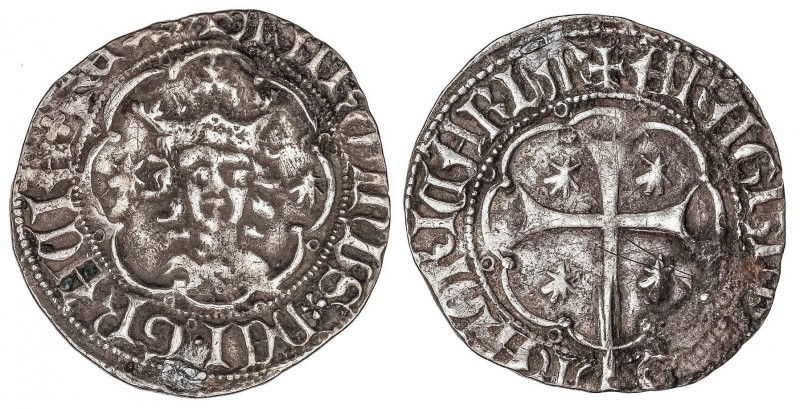 MEDIEVAL COINS: CATALONIA-ARAGÓN
Ral. MARTÍ I. MALLORCA. Anv.: MARTINVS DEI GRA...