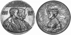 SPANISH MONARCHY: CHARLES I (V OF THE HOLY ROMAN EMPIRE)
Charles I (V of the Holy Roman Empire)
Medalla. (1532). CARLOS V y su hermano FERNANDO I de...