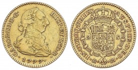 SPANISH MONARCHY: CHARLES III
Charles III
2 Escudos. 1777. MADRID. P.J. 6,68 grs. Cal-450. MBC.