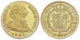 SPANISH MONARCHY: CHARLES III
Charles III
2 Escudos. 1781/79. MADRID. P.J. 6,70 grs. Restos de brillo original. Cal-454 var. sobrefecha. EBC/EBC+.