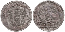 SPANISH MONARCHY: CHARLES III
Charles III
1 Piastra (120 Grana). 1734. NÁPOLES. F-B/A. DeG. 24,96 grs. AR. (Rayitas de ajuste). KM-C23; Vti-143. MBC...