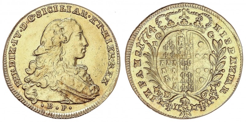 SPANISH MONARCHY: THE SPANISH INFANTES
Spanish Infantes
6 Ducados. 1774. FERNA...