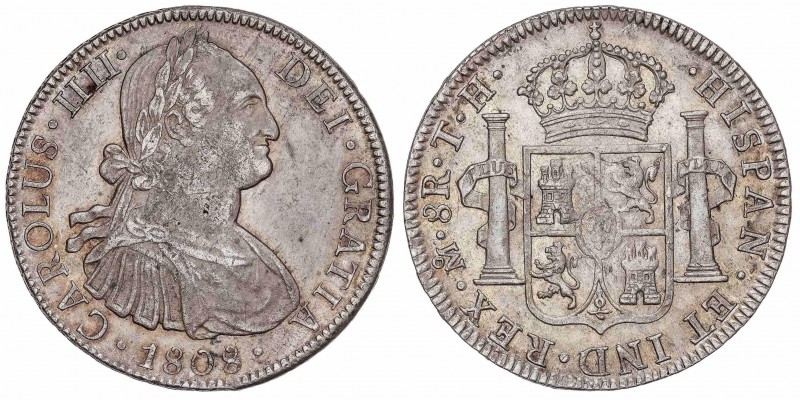 SPANISH MONARCHY: CHARLES IV
Charles IV
8 Reales. 1808. MÉXICO. T.H. 26,89 grs...