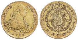 SPANISH MONARCHY: CHARLES IV
Charles IV
2 Escudos. 1789. MADRID. M.F. 6,65 grs. Cal-323. MBC.