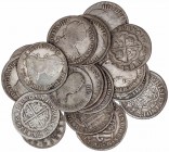 LOTS AND COLLECTIONS
Lote 18 monedas 2 Reales. FELIPE V a FERNANDO VII. LIMA (2), MADRID (2), MÉXICO (11) y SEVILLA (3). Destaca la presencia de 2 Re...