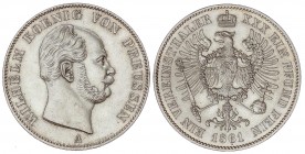 WORLD COINS: GERMAN STATES
German States
Thaler. 1861-A. GUILLERMO I. PRUSIA. BERLÍN. 18,49 grs. AR. Brillo original. KM-489. EBC+.