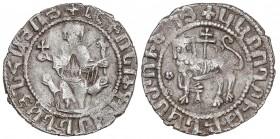 WORLD COINS: ARMENIA
Armenia
Double Tram. LEVON I (1198-1219). Anv.: Rey con cetro y orbe sentado de frente en trono de leones. Rev.: León a izquier...