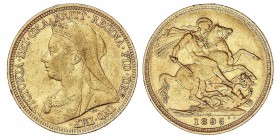 WORLD COINS: AUSTRALIA
Australia
Soberano. 1895-S. VICTORIA. SIDNEY. 7,95 grs. AU. (Rayitas). Fr-23; KM-13. MBC.